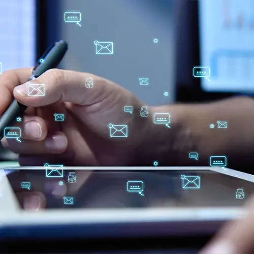 Custom business email setup and CRM integration with platforms like HubSpot for lead management services in Sangrur, Punjab, India.